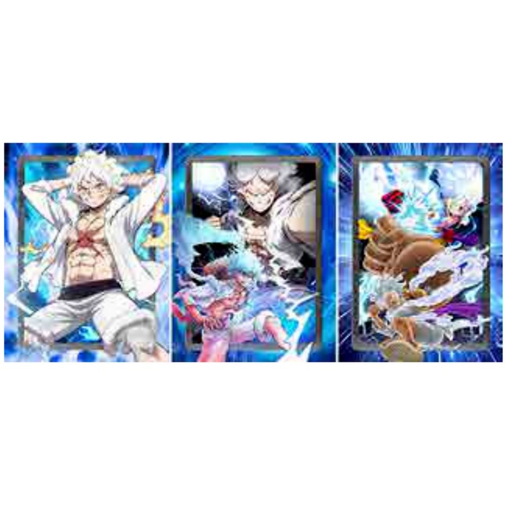 Anime  Monkey D. Luffy 5th Gear 11.6" x 15.5" 3D‎ Flip poster heavy duty #33